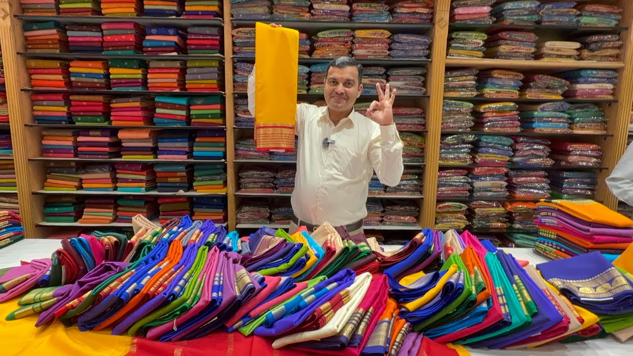 Bangalore Malleshwaram Beautiful Sarees from Budget Friendly to Pure Silk Range with Free Shipping.