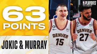 Nikola Jokić (28 PTS) \& Jamal Murray (35 PTS) Combine for 63 Points In Nuggets Game 5 W!