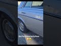what's your favorite mercedes body style?                                #cars #mercedes #w123 #fyp