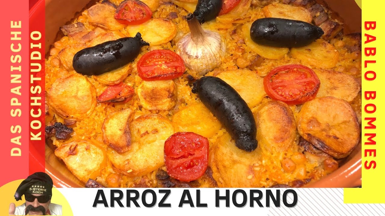 Reis aus dem Ofen ⎮ spanisch ⎮ arroz al horno // Ofenreis - YouTube