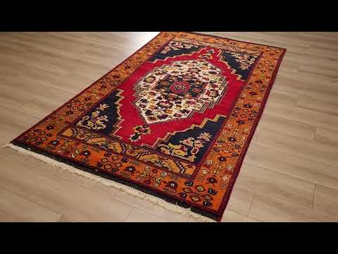 El Dokuma Anadolu Desenli Rengarenk Niğde Halısı inceleme videosu kapak görseli