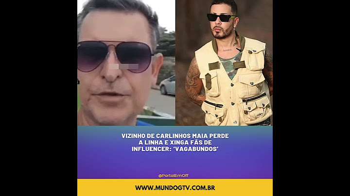 Vizinho de Carlinhos Maia perde a linha e xinga fãs de influencer: ‘vagabundos’