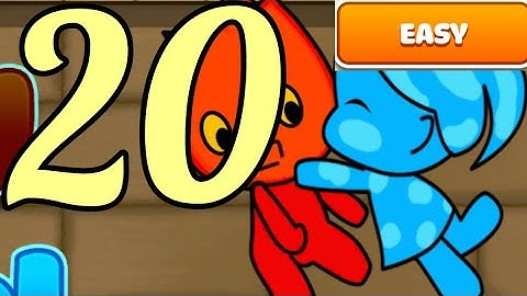 Redboy and Bluegirl Level 20 Easy In Light Temp Maze Android Walkthrough