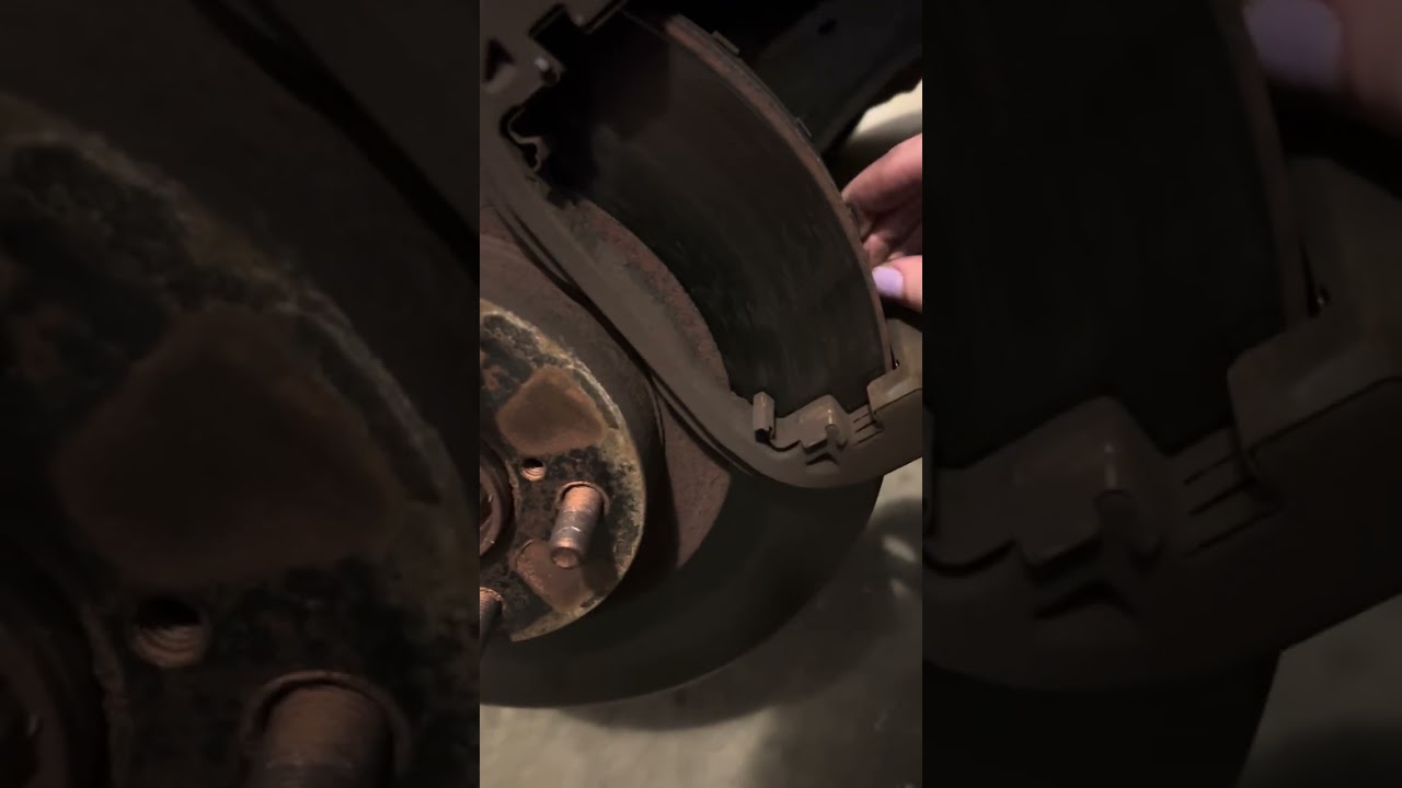 How to change brake pads in Subaru Outback 2004 part 2 