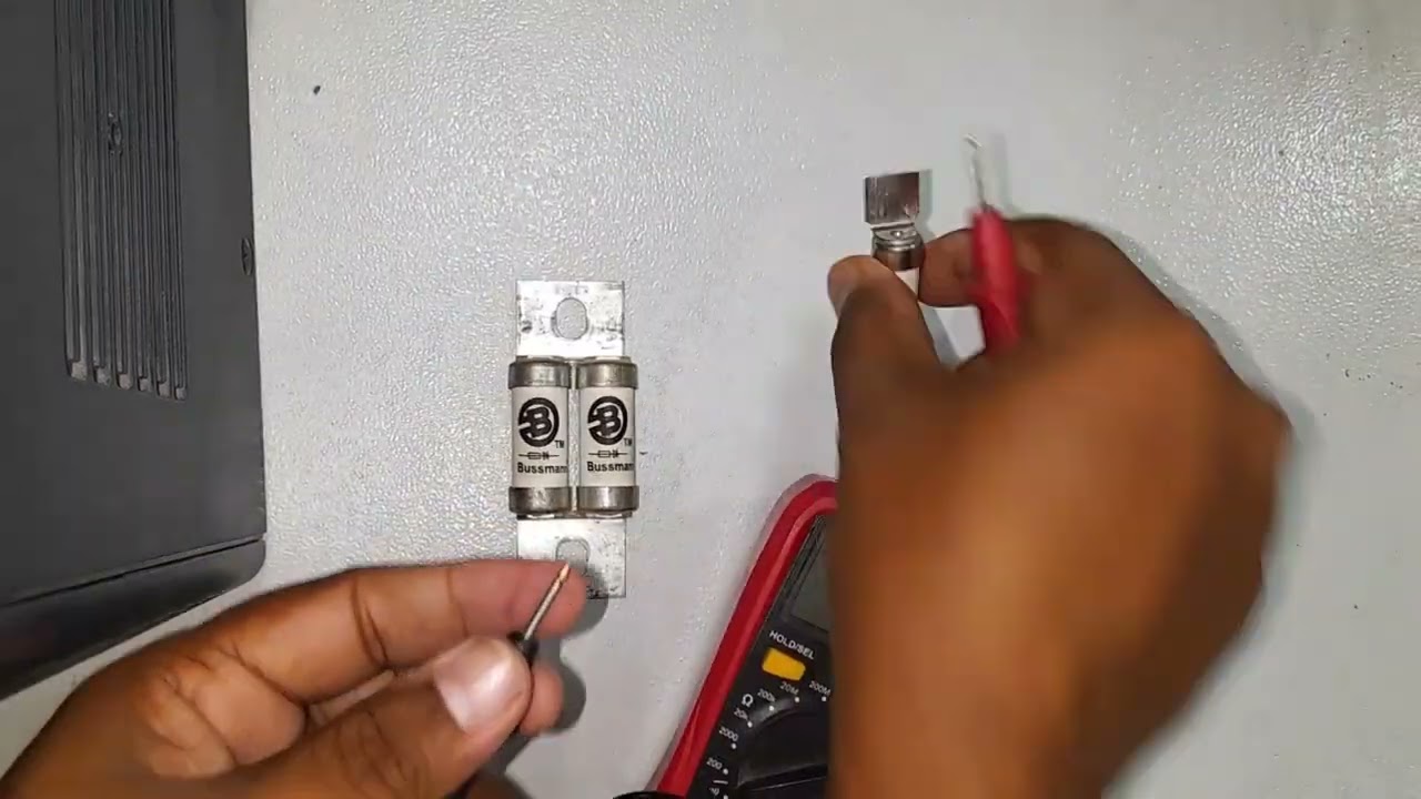 How to check fuse continuity by multimeter 