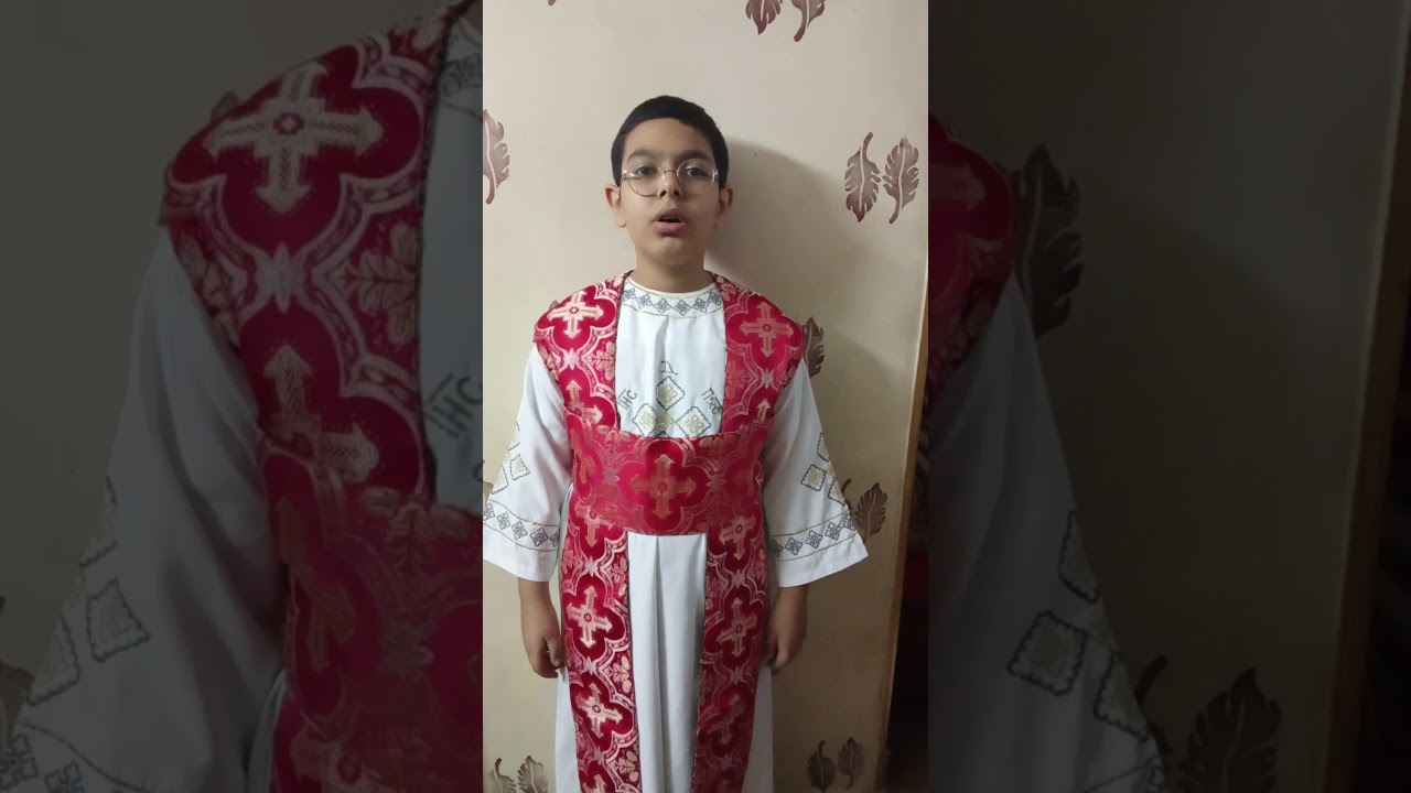 ذكصولوجية يوحنا المعمدان الاولى قبطي للمرتل ابانوب عماد