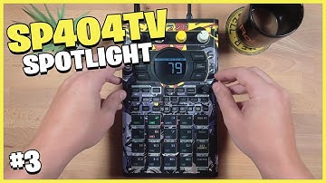 SP404 TV SPOTLIGHT #3 || PJ BRIDGER - SP404 MKII - Wu Tang Jam