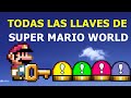 TODAS LAS LLAVES SECRETAS DE SUPER MARIO WORLD