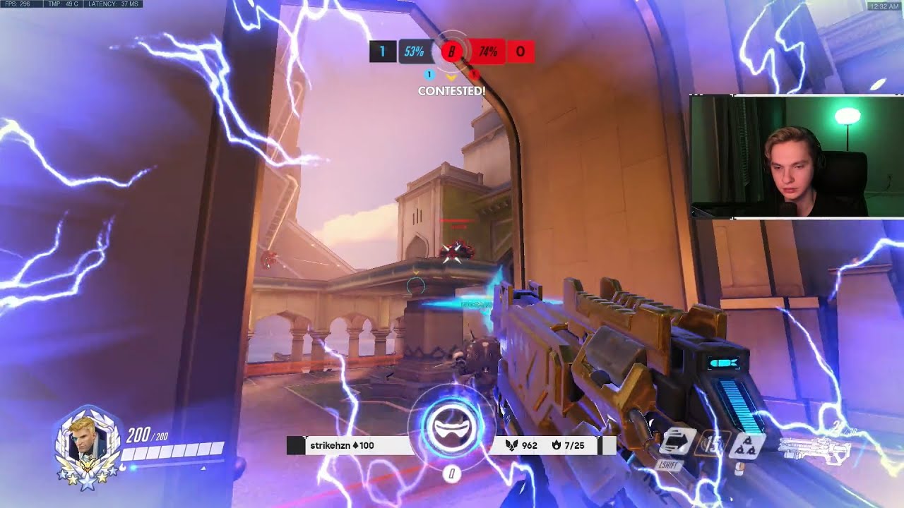 GALE NANO SOLDIER 76 GAMEPLAY OVERWATCH SEASON 33 TOP 500