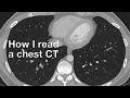 How i read a chest ct