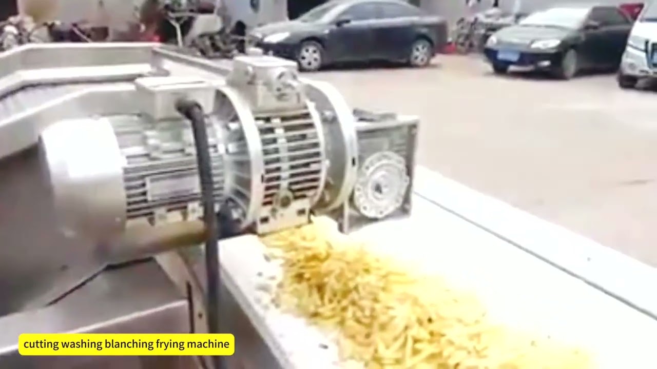 Product 200kg fried potato chips production line/Línea de producción de patatas fritas