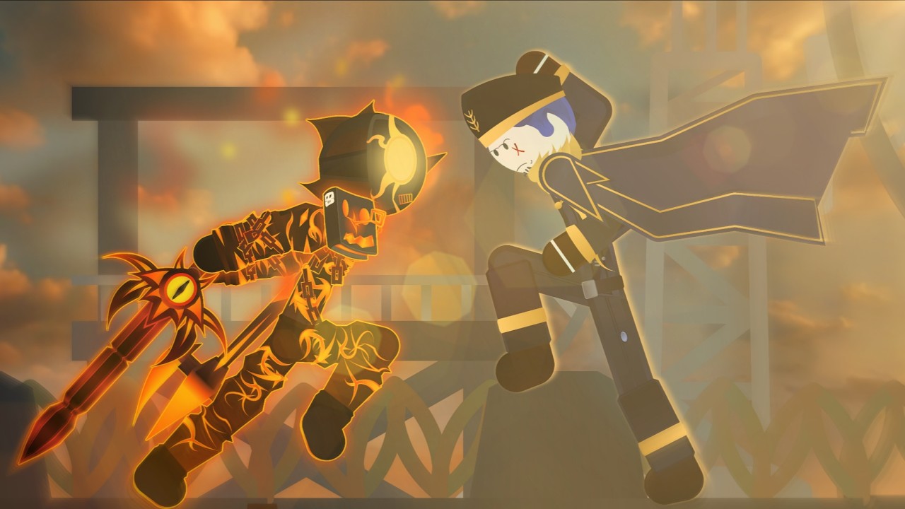 Slasher vs Guest 1337 | Roblox Forsaken Stickman animation