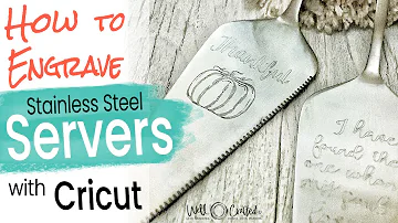 Can I engrave stainless steel with Cricut maker?