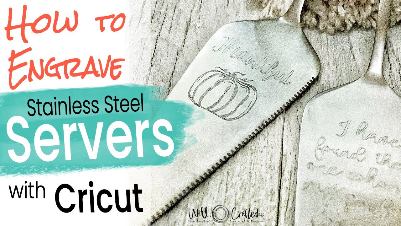 How to Use the Cricut Engraving Tool