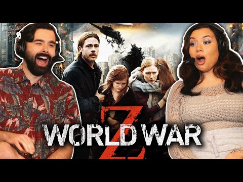 WORLD WAR Z (2013) MOVIE REACTION FIRST TIME WATCHING!