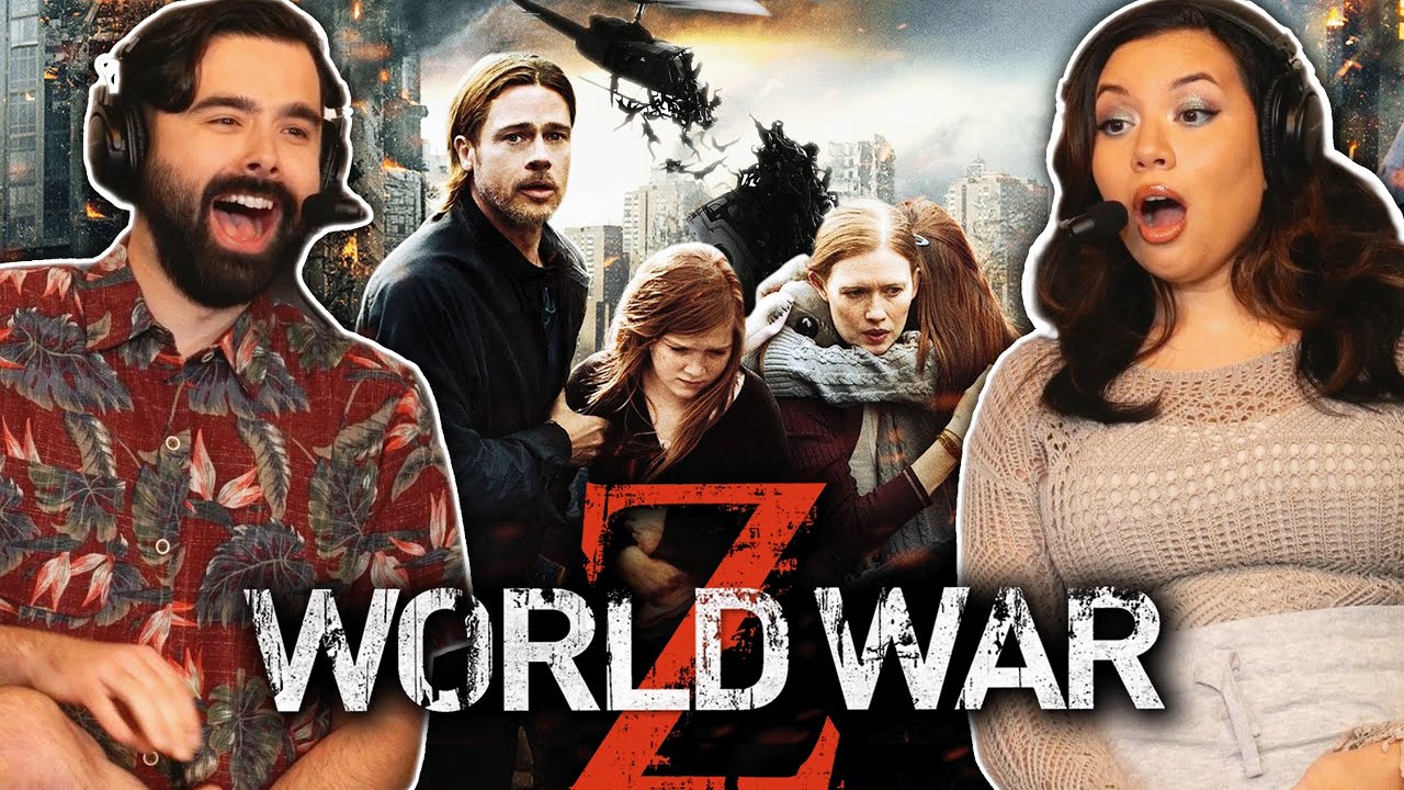WORLD WAR Z (2013) MOVIE REACTION FIRST TIME WATCHING!