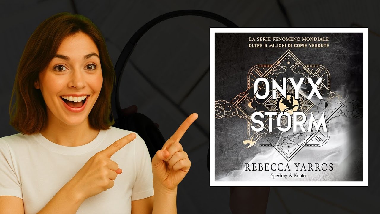 ONYX STORM di Rebecca Yarros: audiolibro fantasy epico da non perdere! 🐉⚔️