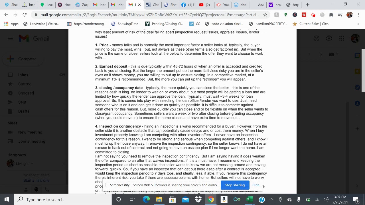 Schedule to see a home in the Cincinnati market and tips for multiple offers in this seller's market