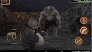 Biohazard/Resident Evil 4 Mobile Edition Walkthrough - Mission 4: The Giant's Den (BOSS) [1080P] screenshot 2