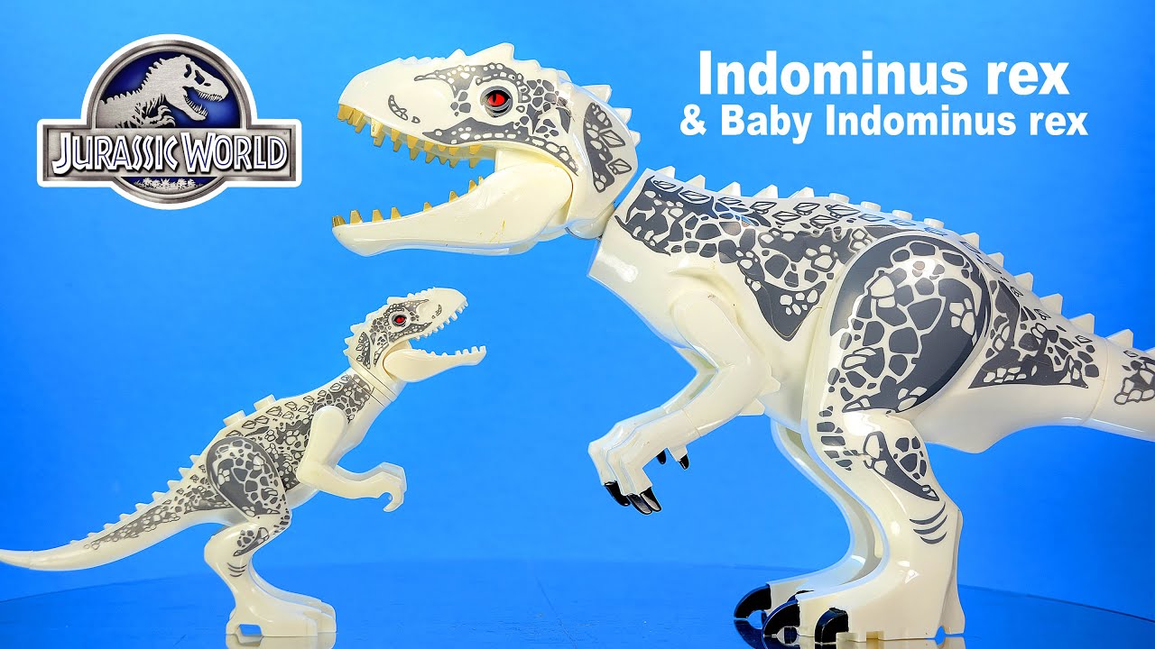 Jurassic World Adult \u0026 Baby Indominus 