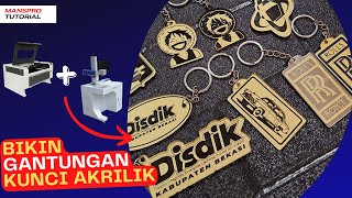 Download Lagu Bikin Ganci akrilik dengan mesin Laser marking dan Laser Cutting C02 #gantungankunciakrilik MP3