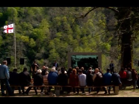 ნოე რამიშვილის იუბილე მის მშობლიურ სოფელში პირველად აღინიშნა