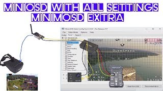 (Hekzakopter Yapımı 16) MiniOSD genel bakış ve tüm ayarları (MinimOSD Extra) [FPV Sistemi ilk adım]