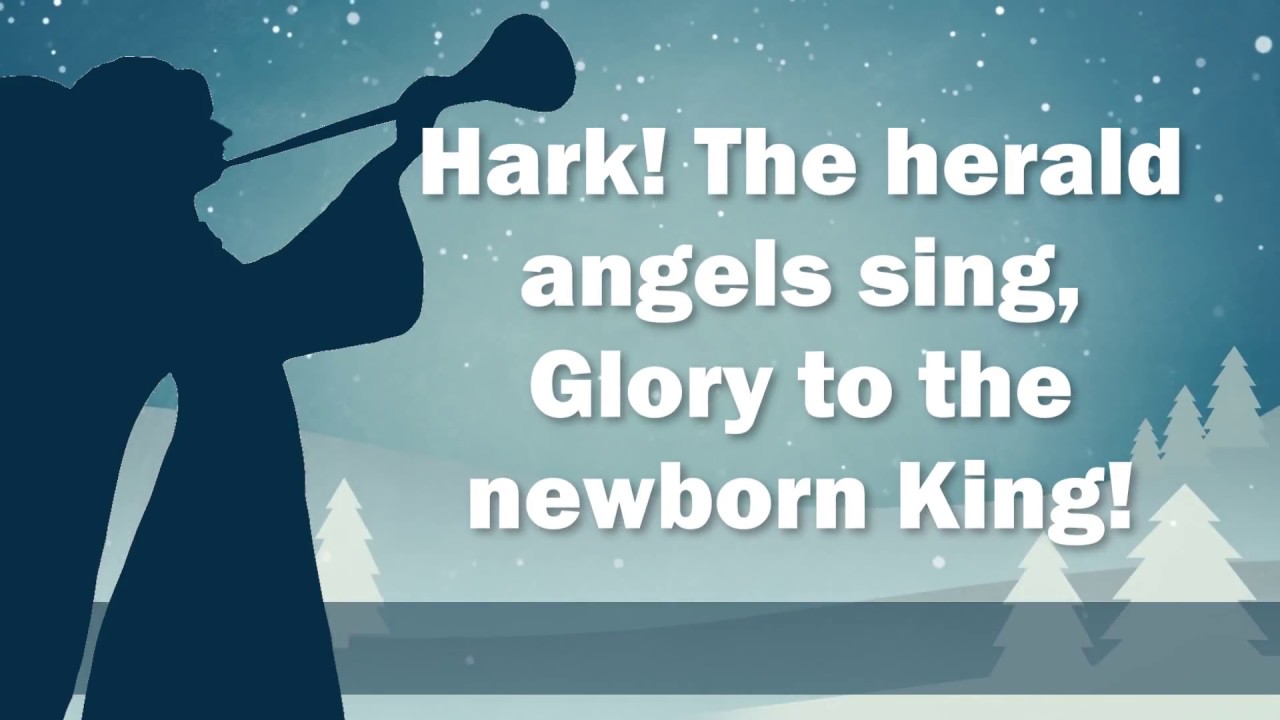 Hark the Herald Angels Sing Instrumental with Lyrics YouTube Hark the Herald Angels Sing Instrumental with Lyrics YouTube