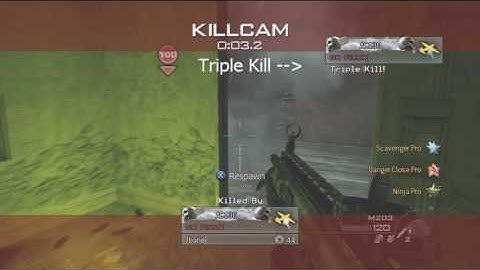 MUST SEE: AMAZING TRIPLE DIRECT IMPACT W/ NOOB TUBE (MW2)