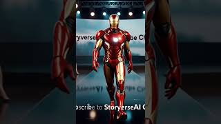 Iron man walking on the fashion show #trendingshorts #viral #funny #cartoon  #animation