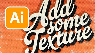 Adding Texture to your Illustration work in Adobe Illustrator