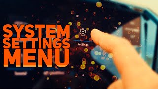 SYSTEM SETTINGS MENU WALKTHROUGH - VW PASSAT 2017/2018