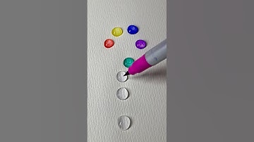 Mixing colors - Symbol ? #art #satisfying