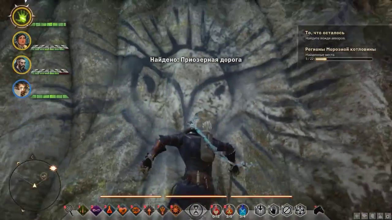 Dragon age inquisition руны в забытом храме карта