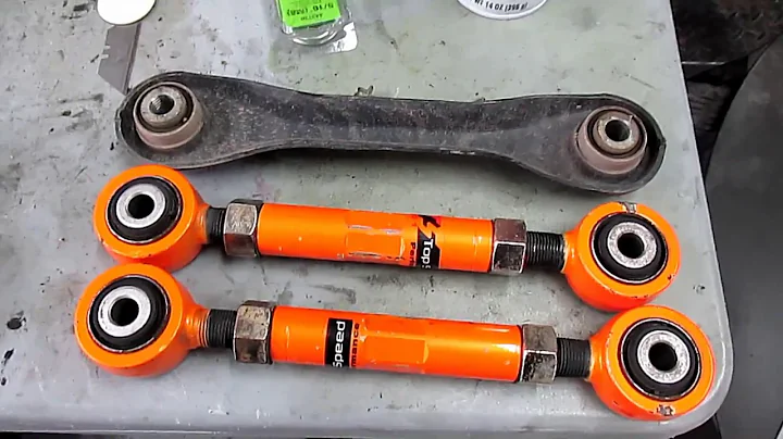 Ford Focus TB Performance Subframe Brace, Toe Arms and Camber Arms INSTALL