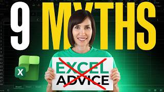 9 Excel Myths You Should STOP Believing Today! Net Worth