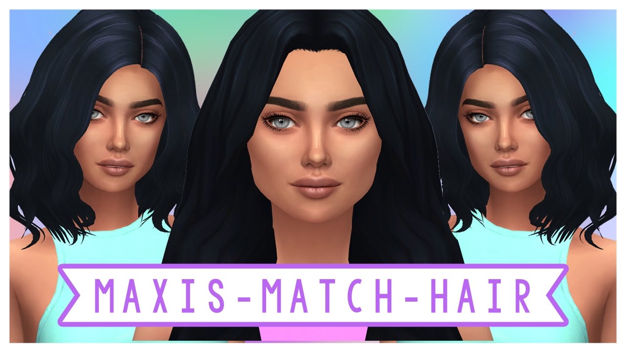 Sims 4 Cc Hair Maxis Match Pack - Best Hairstyles Ideas for Women and ...