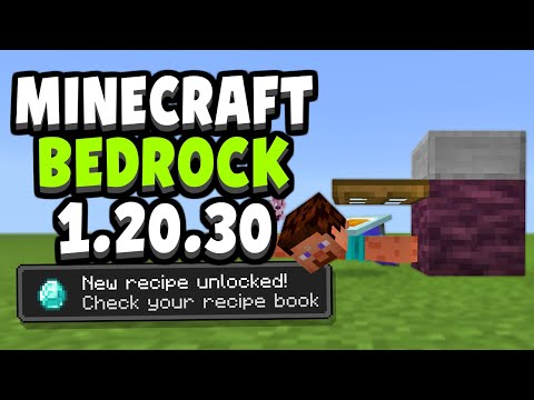 EVERYTHING NEW in Minecraft Bedrock 1.20.30 Update