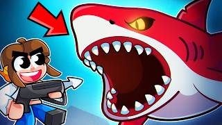 PEGUEI o MAIOR TUBARÃO do ROBLOX!