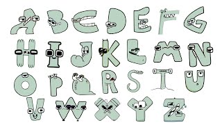 💥 Alphabet Lore Transform But Everyone Is H