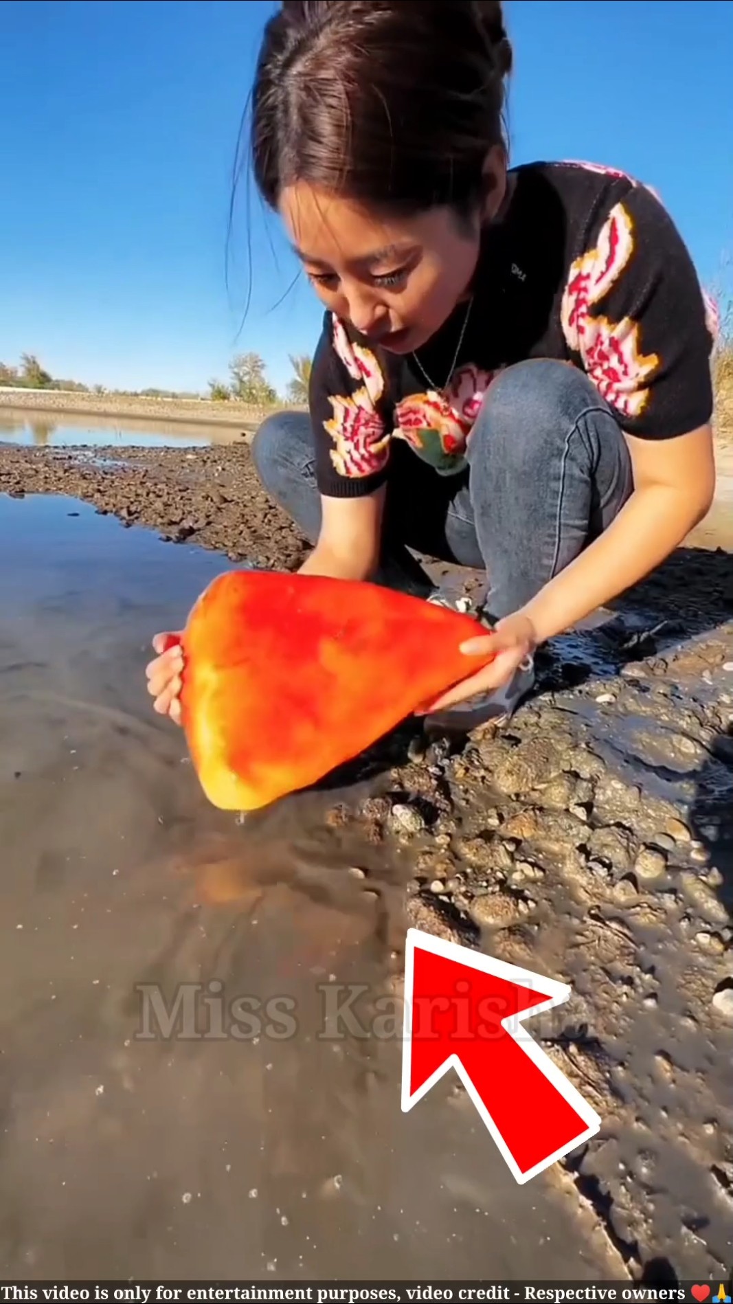 जमीन के नीचे से  Cristal मिला || red crystal || #shortsvideo