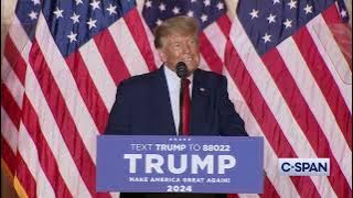 Former President Trump Announces 2024 Presidential Campaign