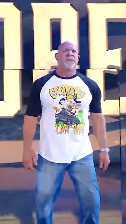 GOLDBERG is BACK on #WWERaw! 😱