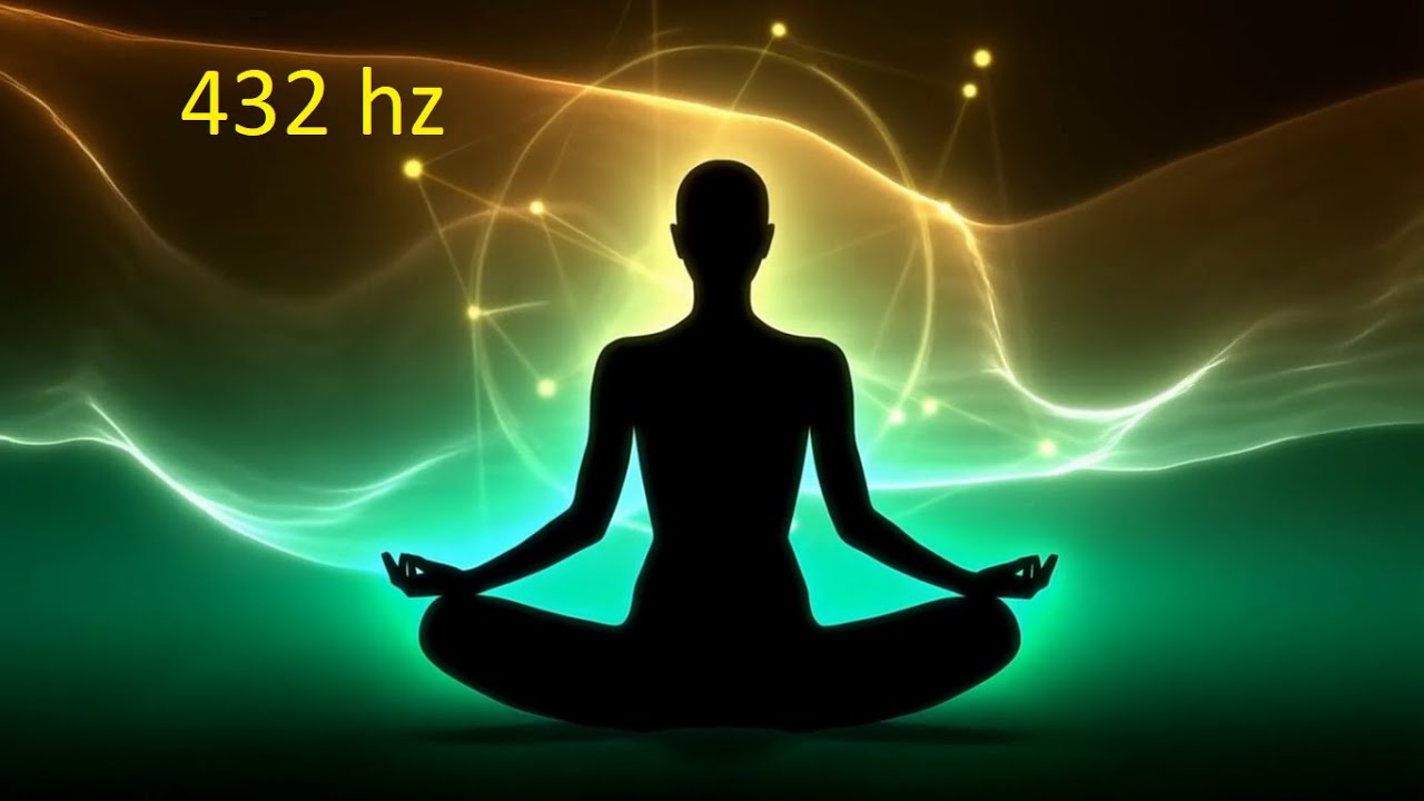 432 Hz, healing frequencies, shamanic music, stress relief, meditation music, nervous system, deep