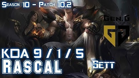 Gen Rascal SETT vs AATROX Top - Patch 10.2 KR Ranked