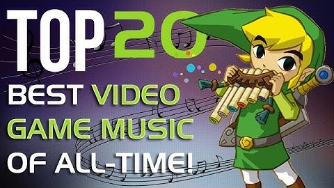 The 20 BEST Video Game Soundtracks of All-Time in 7 minutes!