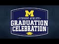 Student athlete graduation celebration