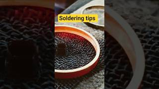 This soldering technique gives perfect joints every time #soldering #jewelry #skills