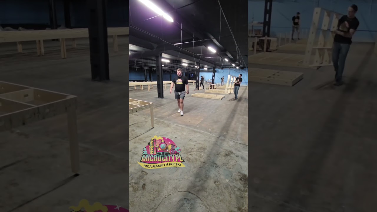 🎥 Zobacz w szybkim timelapse, jak budowaliśmy konstrukcję 🏗️🚂44 moduły, mnóstwo pracy i wielki krok