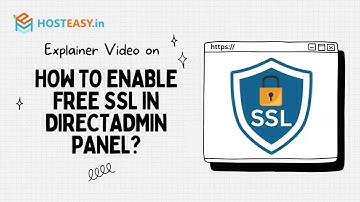 🔐 How to Enable Free SSL on DirectAdmin with Hosteasy? Quick Guide